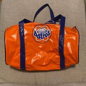 Vintage Houston Astros small duffel bag Burger King